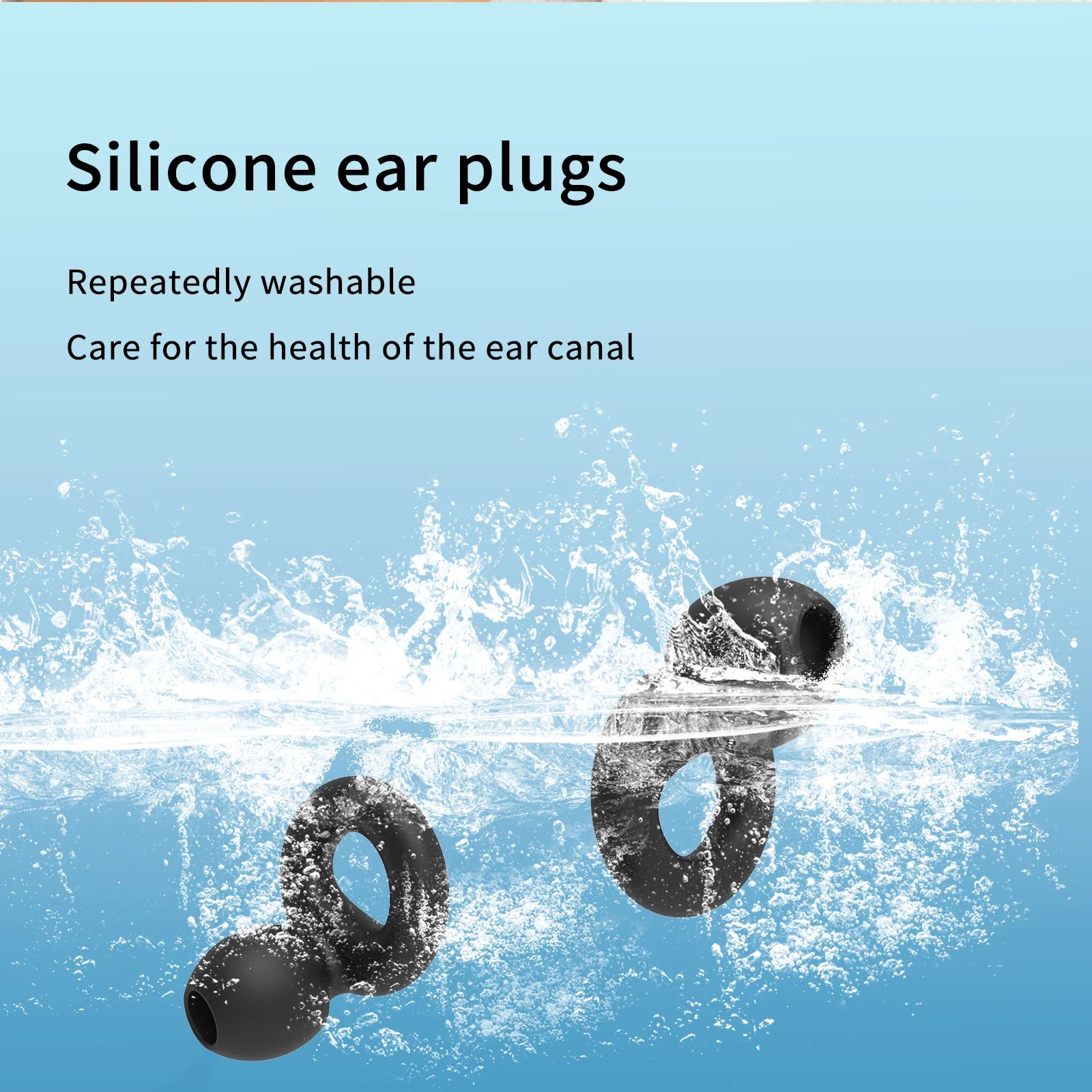 QuietFit Silicone Comfort Noise-Block Earplugs